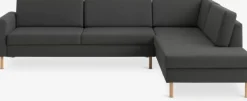 Sofa SVALBARD open-end højre mørkegrå