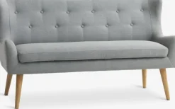 Sofa SVELVIK 2-pers. lysegrå