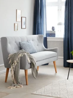 Sofa SVELVIK 2-pers. lysegrå