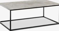 Sofabord DOKKEDAL 75x115 betonfarve