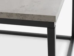 Sofabord DOKKEDAL 75x115 betonfarve