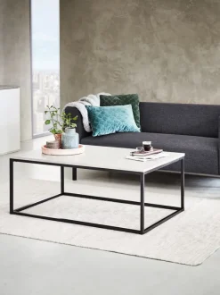 Sofabord DOKKEDAL 75x115 betonfarve