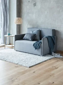 Sofabord GADEVANG Ø65 hvid/guld