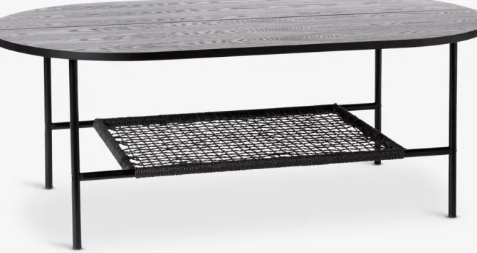 Sofabord HINNERUP 75x120 sort