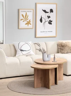 Sofabord KALVEHAVE Ø70 egefarve