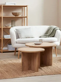 Sofabord KALVEHAVE Ø70 egefarve