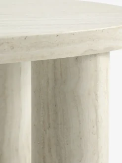 Sofabord LUNDEBORG 68x85 marmorfarve