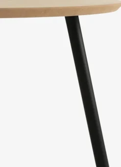 Sofabord NYBO Ø70 egefarve/sort