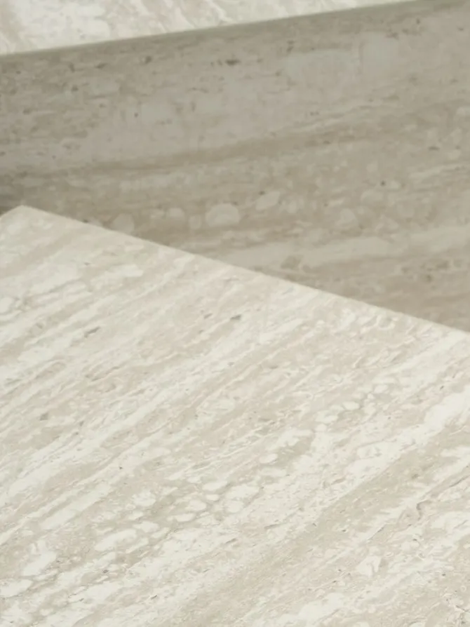 Sofabord ROLSTED 58x58/50x50 marmorfarve 2 stk