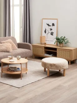 Sofabord SNESLEV Ø70 egefarve