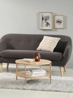 Sofabord SNESLEV Ø70 egefarve