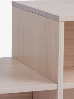 Sofabord SOLLERUP 50x110 m/hylder massiv fyr