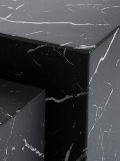 Sofabord TINGSTED 45x45/55x55 marmorfarve 2 stk.