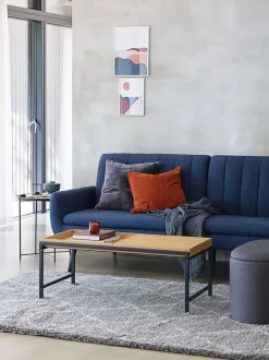 Sofabord TRAPPEDAL 50x100 eg/sort