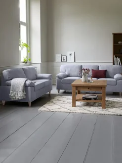 Sofasæt GEDVED 3+2-pers. lysegrå