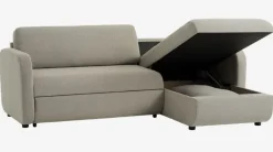 Sovesofa chaiselong MOMMARK beige stof