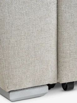 Sovesofa chaiselong VEJLBY lyst sandfarvet stof