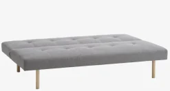 Sovesofa HOLSTED gråt stof