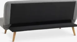 Sovesofa JUVRE lysegråt stof/natur