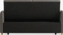 Sovesofa LYSTRUP 2-pers. mørkegråt stof