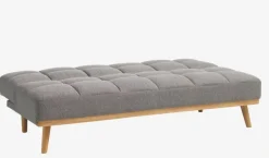 Sovesofa NEJEDE lysegråt stof