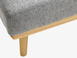 Sovesofa NEJEDE lysegråt stof