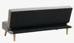 Sovesofa NEJEDE lysegråt stof