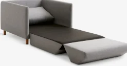 Sovestol NORODDEN lysegrå