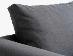 Sovestol SKILLEBEKK mørkegråt stof