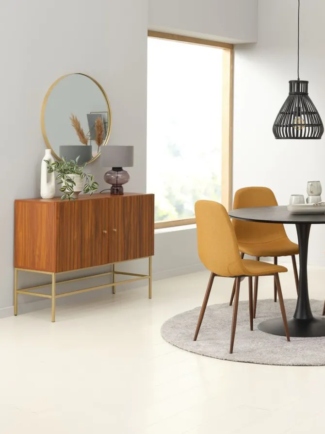 Spejl MARSTAL Ø70 guld