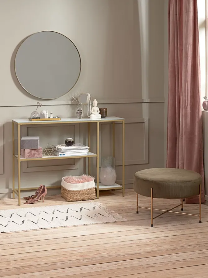 Spejl MARSTAL Ø70 guld