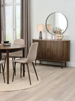 Spejl MARSTAL Ø50 sort