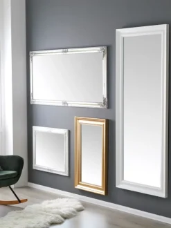 Spejl NORDBORG 70x90 hvid