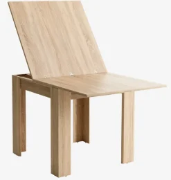 Spisebord HASLUND 80x80/160 eg