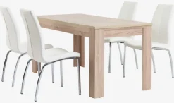 Spisebord HASLUND 80x160 eg