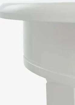 Spisebord KIRKEBY Ø110 hvid