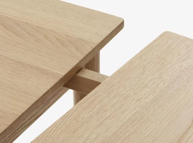 Spisebord MARSTRUP 95x190/280 eg