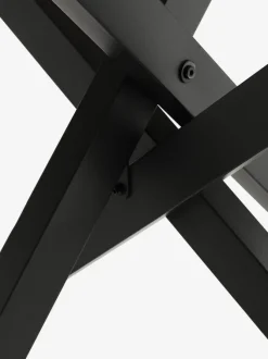 Spisebord NORTOFT Ø120 egefarve/sort