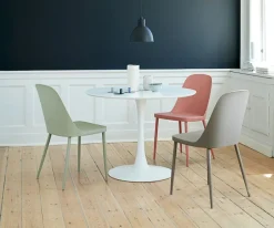 Spisebord RINGSTED Ø100 hvid