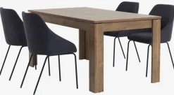 Spisebord VEDDE 90x160 vild eg farve
