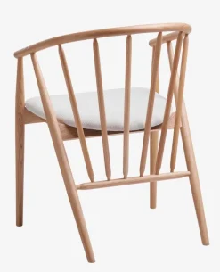 Spisebordsstol ARNBORG eg/råhvid