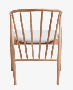 Spisebordsstol ARNBORG eg/råhvid