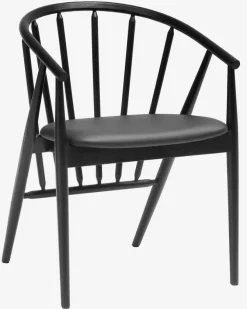 Spisebordsstol ARNBORG sort