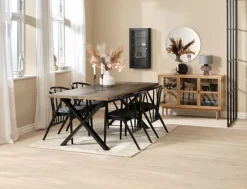 Spisebordsstol ARNBORG sort