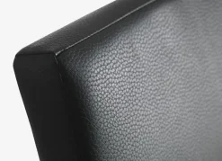 Spisebordsstol ASAA sort kunstlæder