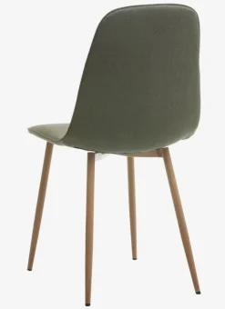 Spisebordsstol BISTRUP olivengrøn/eg