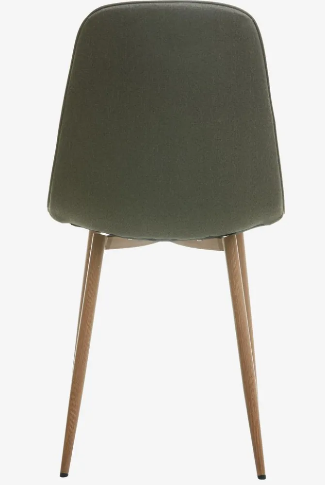 Spisebordsstol BISTRUP olivengrøn/eg