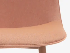 Spisebordsstol BISTRUP støvet fersken