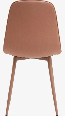 Spisebordsstol BISTRUP støvet fersken