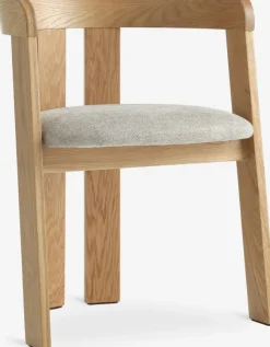 Spisebordsstol BOVRUP eg/beige stof